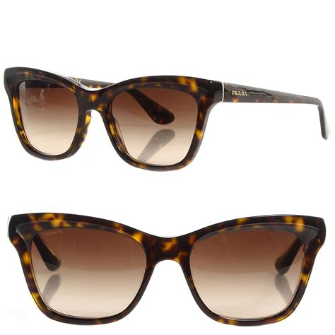 prada sunglasses for women brown with diamonds on sides|Prada sunglasses tortoiseshell.